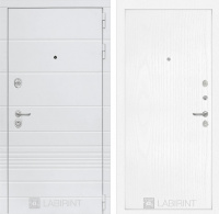 Дверь Лабиринт TRENDO 07 — Белое дерево