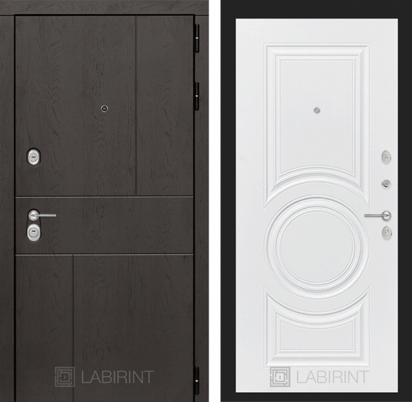 Дверь Лабиринт URBAN 23 — Белый софт