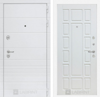 Дверь Лабиринт TRENDO 12 — Белое дерево