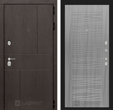 Дверь Лабиринт URBAN 06 — Сандал серый
