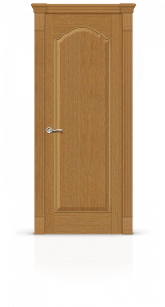 Дверь СИТИДОРС мод. Гиацинт-3 глухая Шпон Светлый анегри