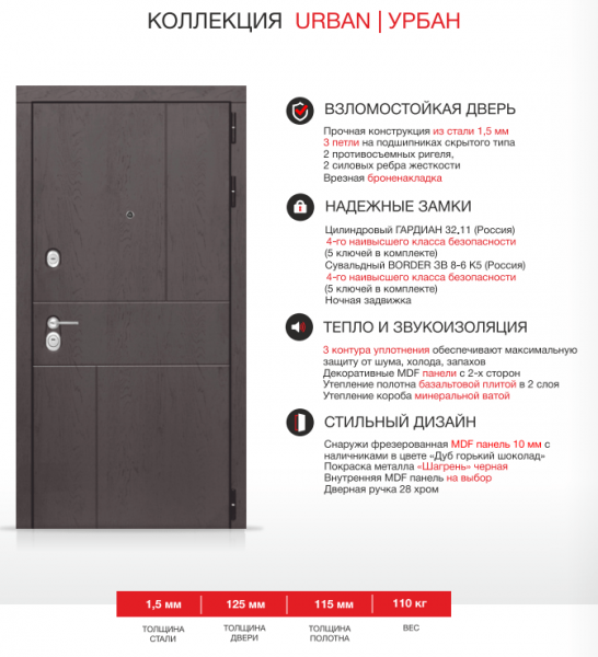 Дверь Лабиринт URBAN 30 — АМСТРОД Серый софт рельеф